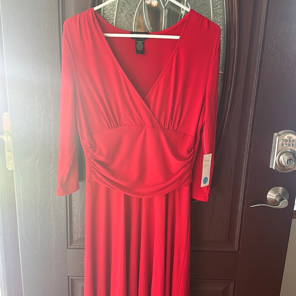 Beautiful red dress size L